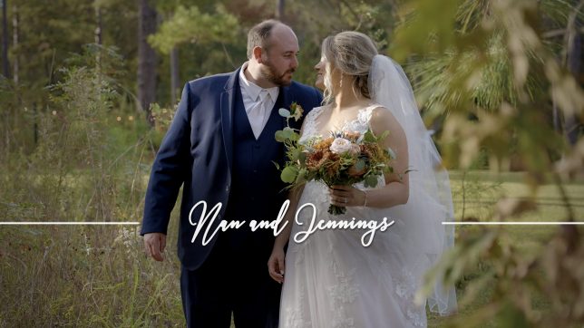 A fun wedding film with an amazing couple at Loblolly Rise Plantation